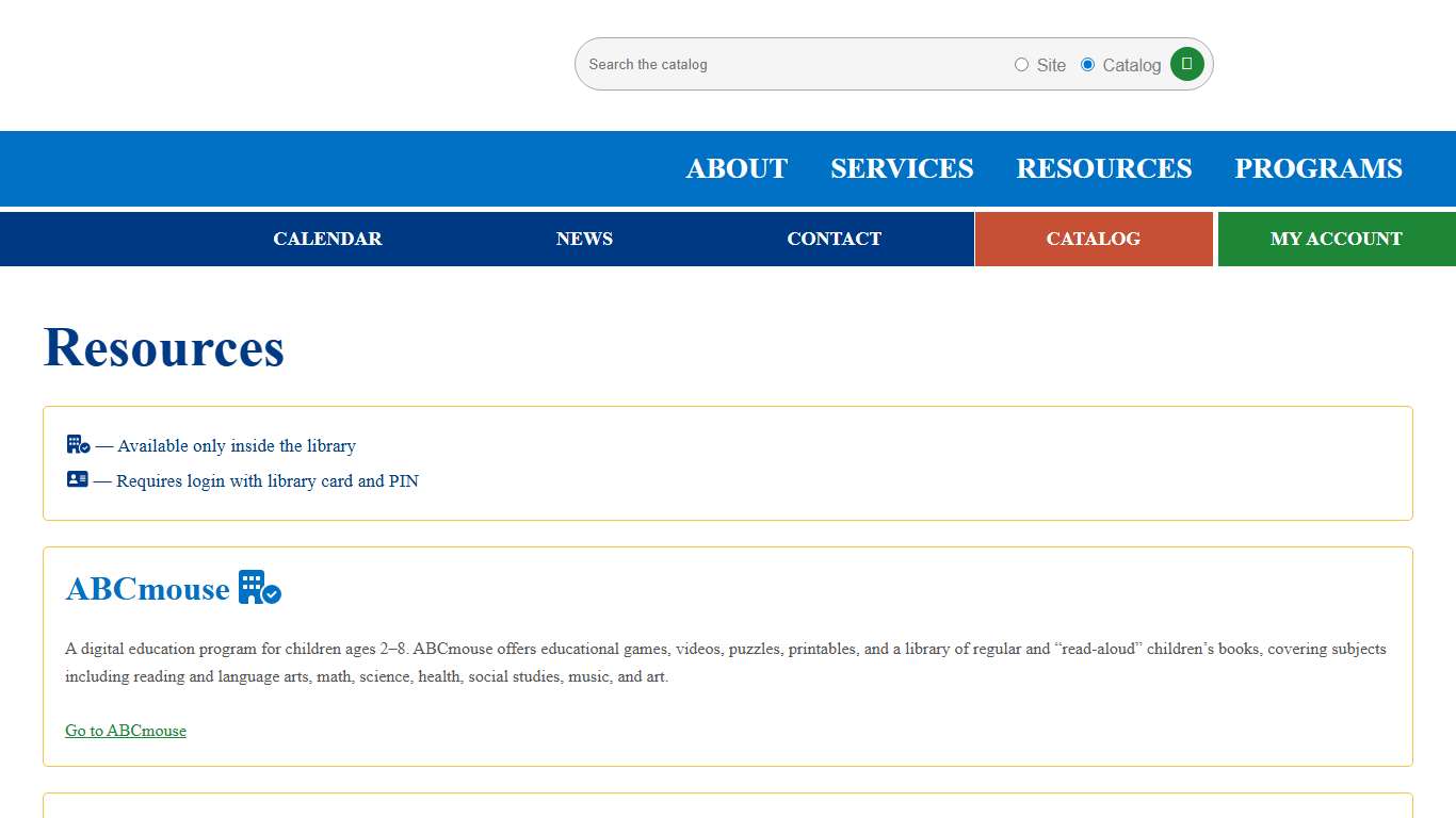 Resources – Bracken County Public Library